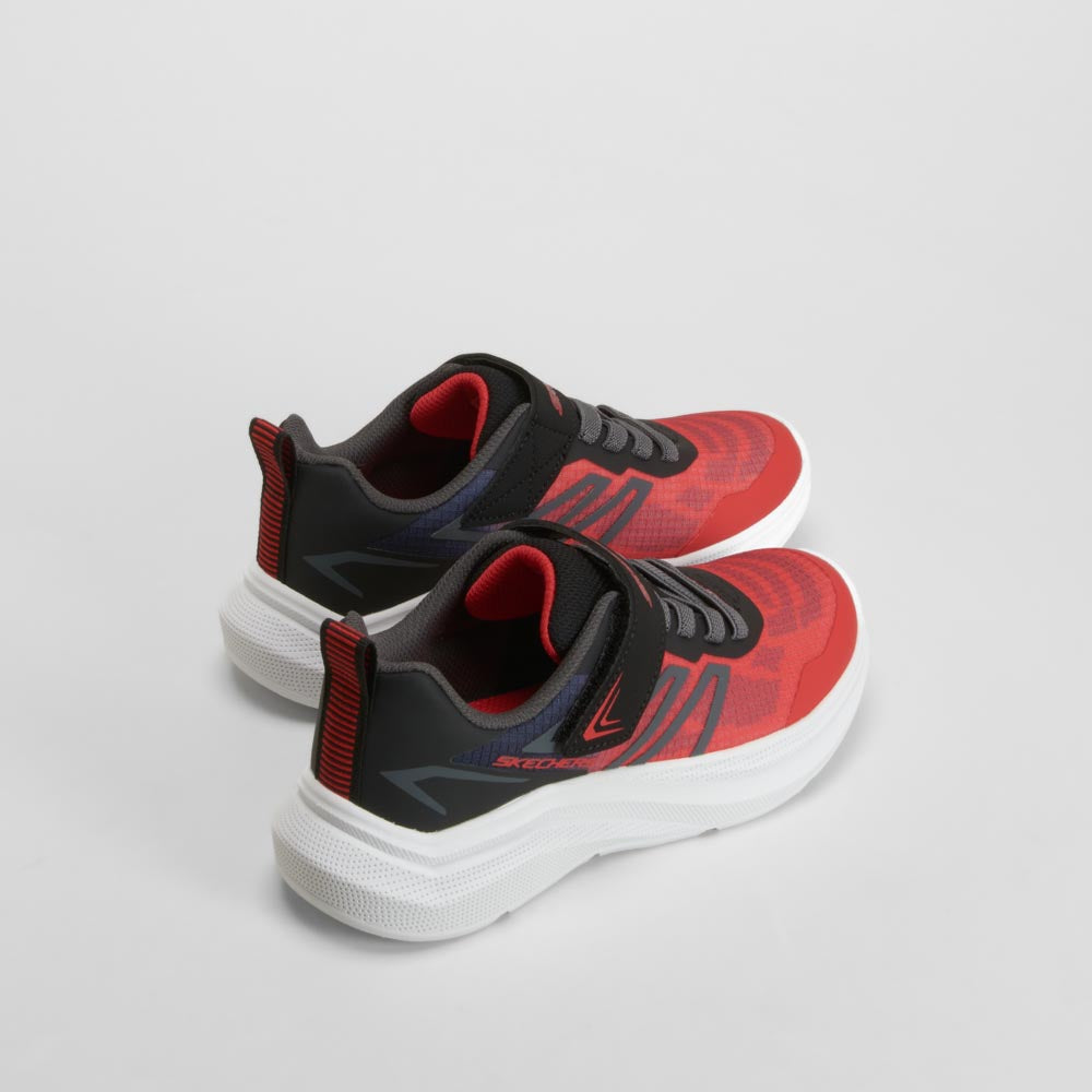 Zapatilla deportiva cómodo roja SKECHERS