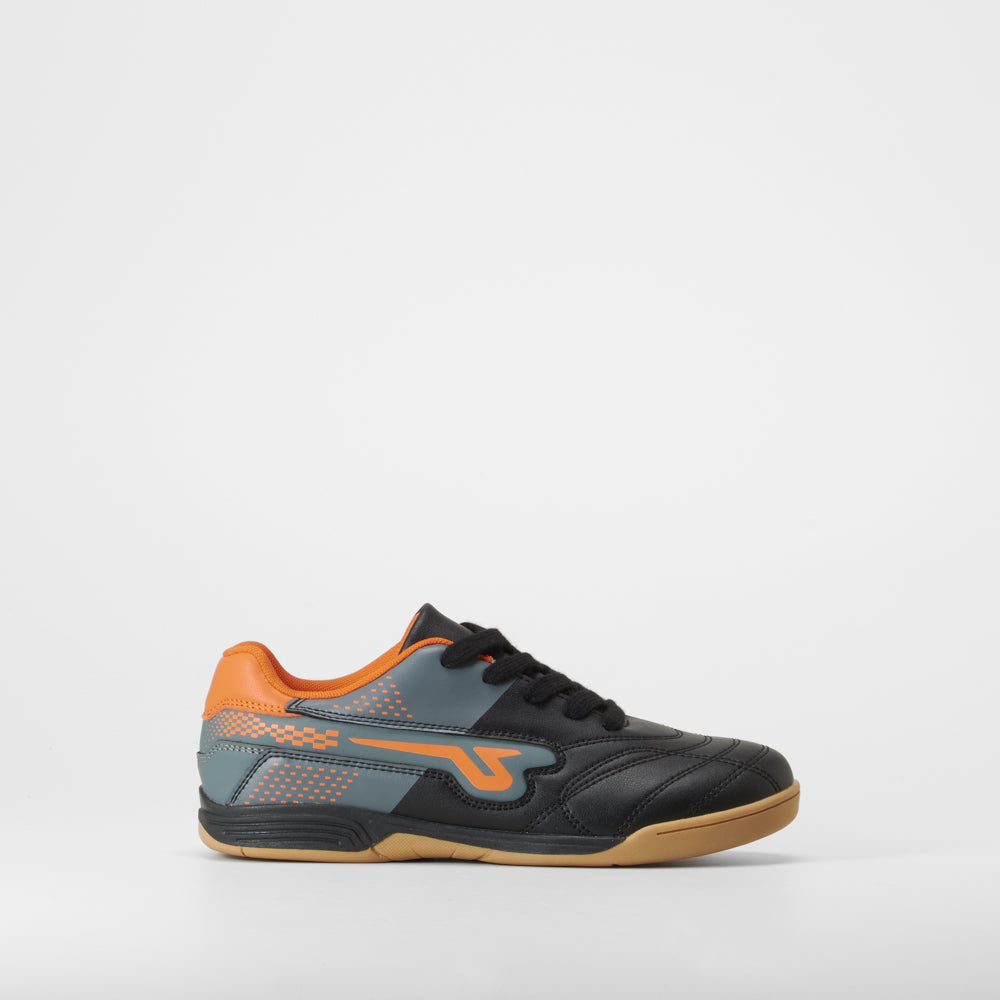 Zapatilla deportiva negra suela marrón UTWO