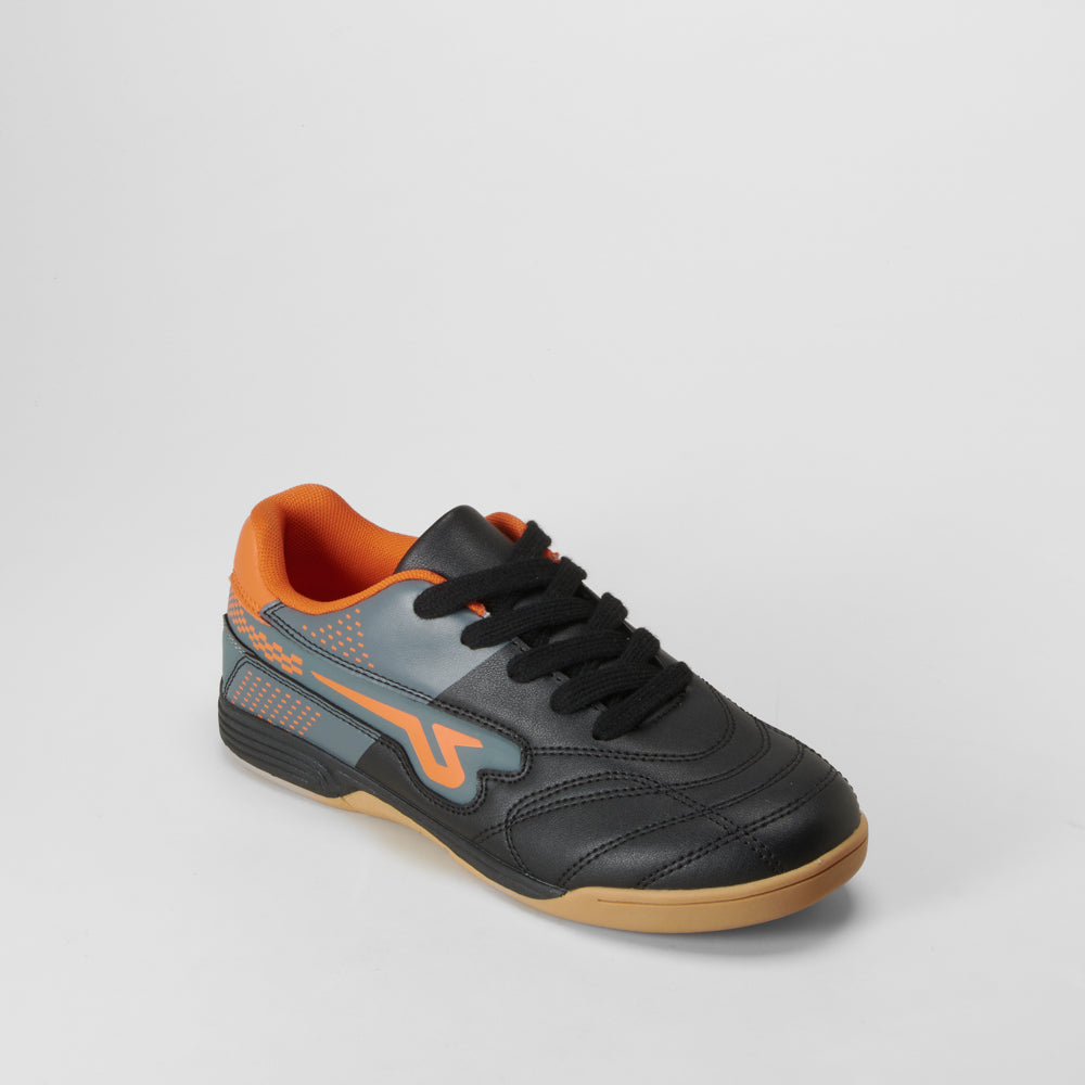 Zapatilla deportiva negra suela marrón UTWO