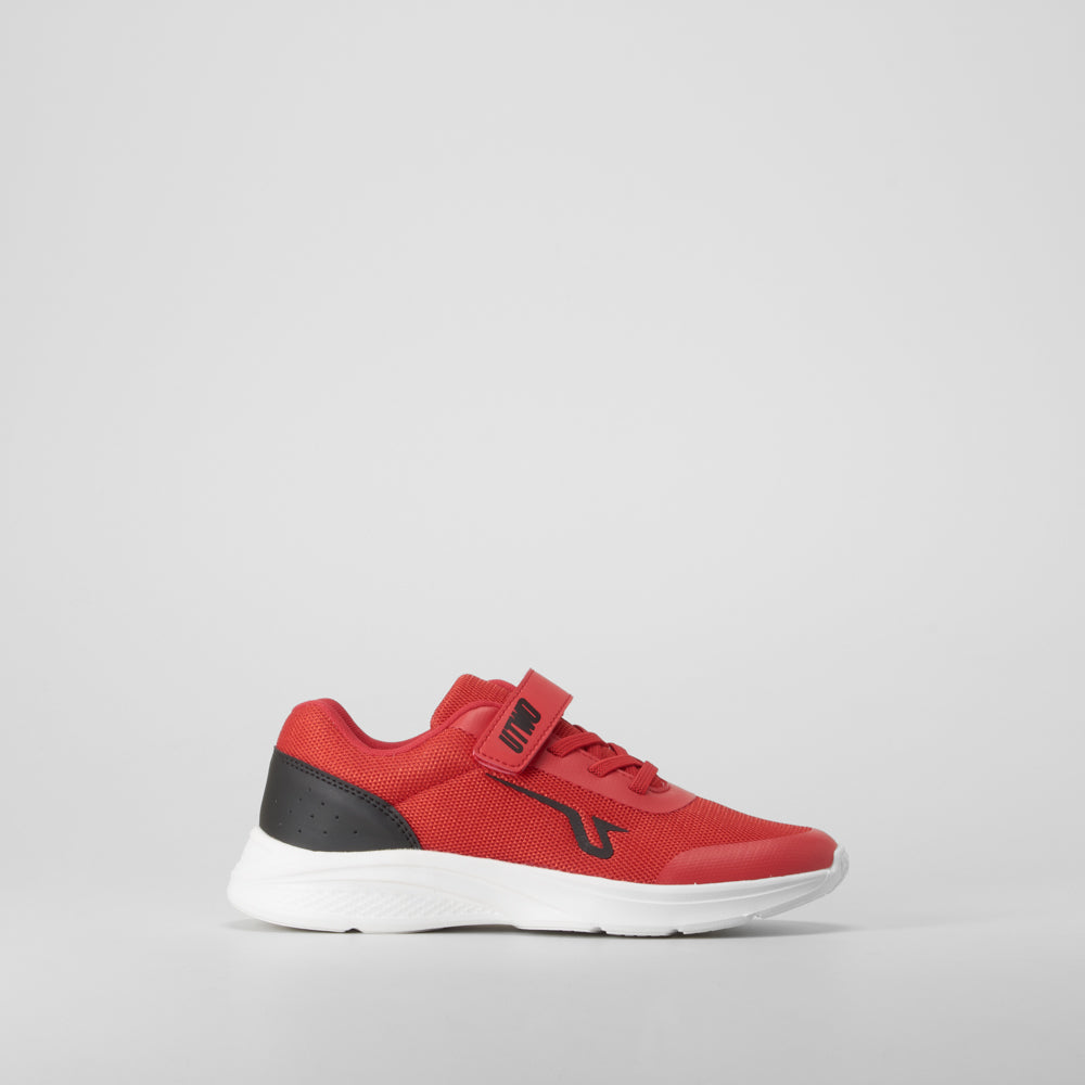 Zapatilla deportiva color rojo suela blanca UTWO
