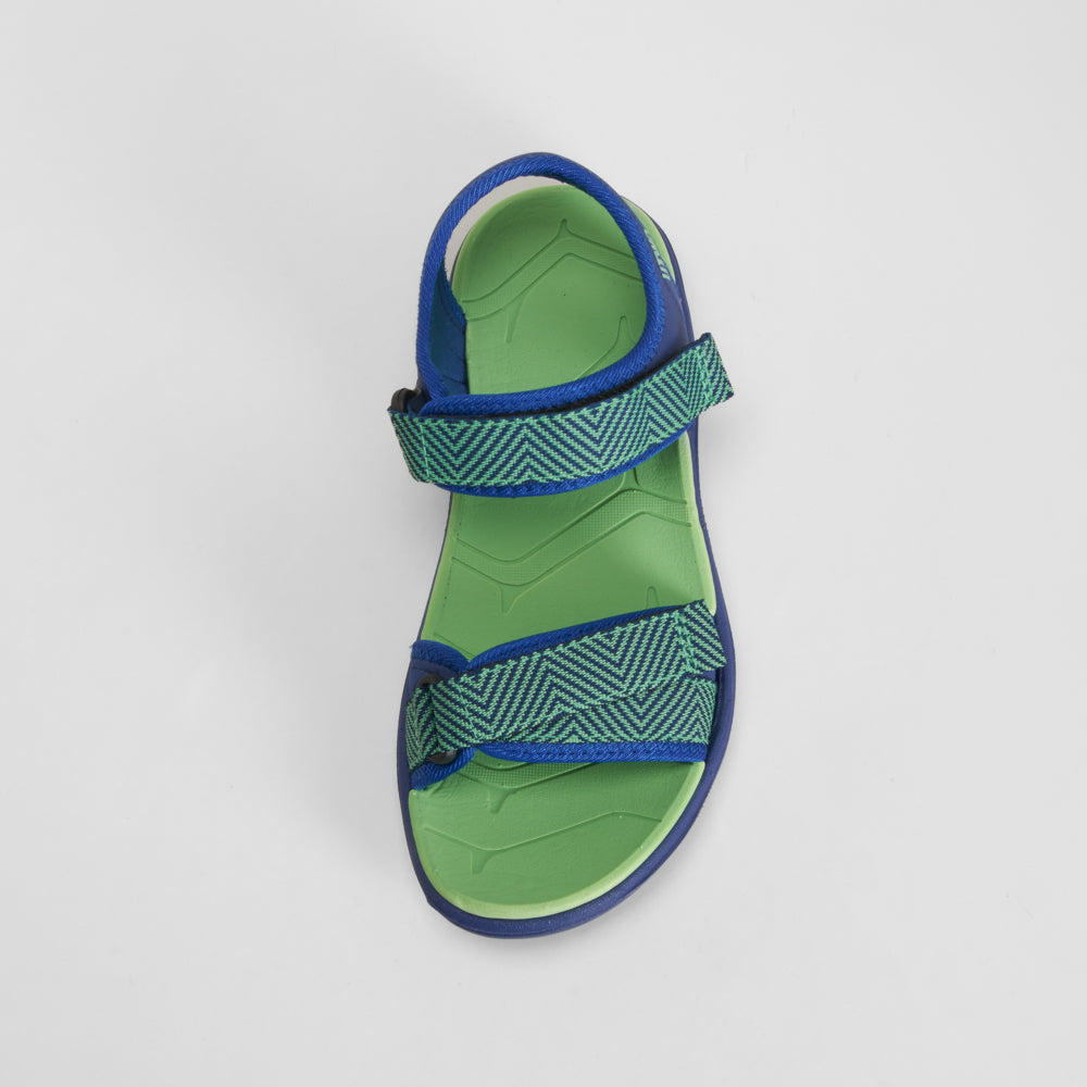 Sandalia azul marino tiras ajustables UTWO