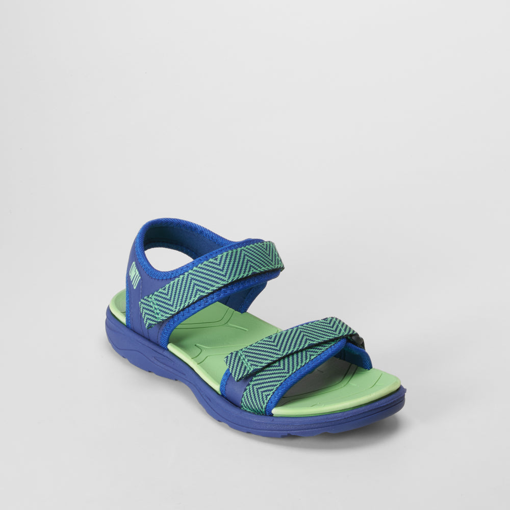Sandalia azul marino tiras ajustables UTWO