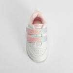 Deportiva tiras velcro bebé blanca BACHE