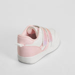 Deportiva tiras velcro bebé blanca BACHE