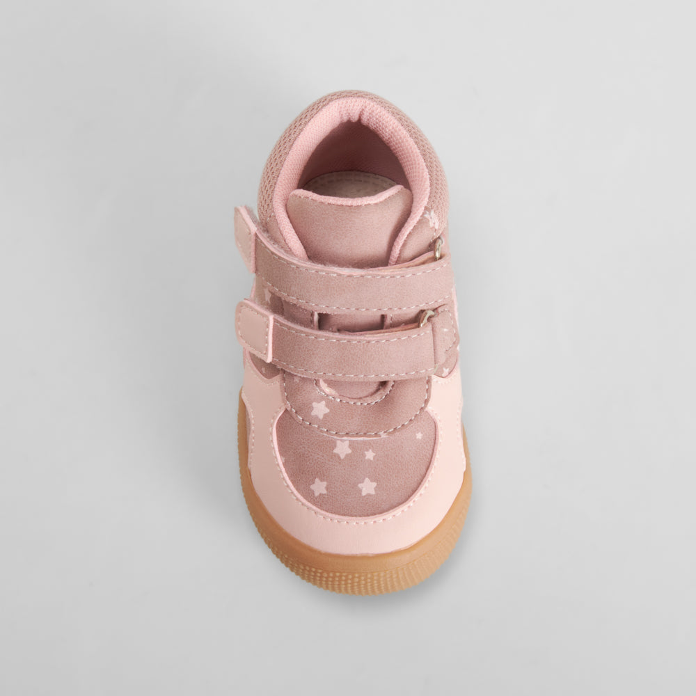 Botín cierre velcro bebé rosa COMFEET BABY