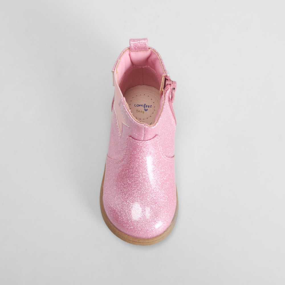 Botín chelsea rosa SEVEN FIVE