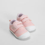 Zapatilla cierre velcro barefoot bebé rosa JOMA