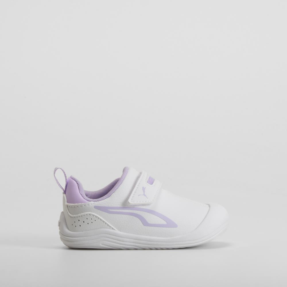 Deportiva Kitten velcro barefoot bebé blanca PUMA