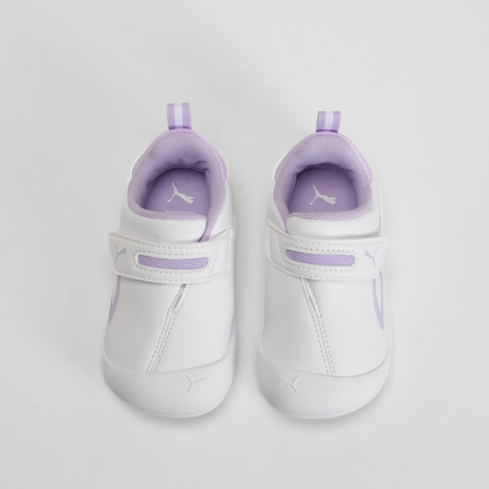 Deportiva Kitten velcro barefoot bebé blanca PUMA