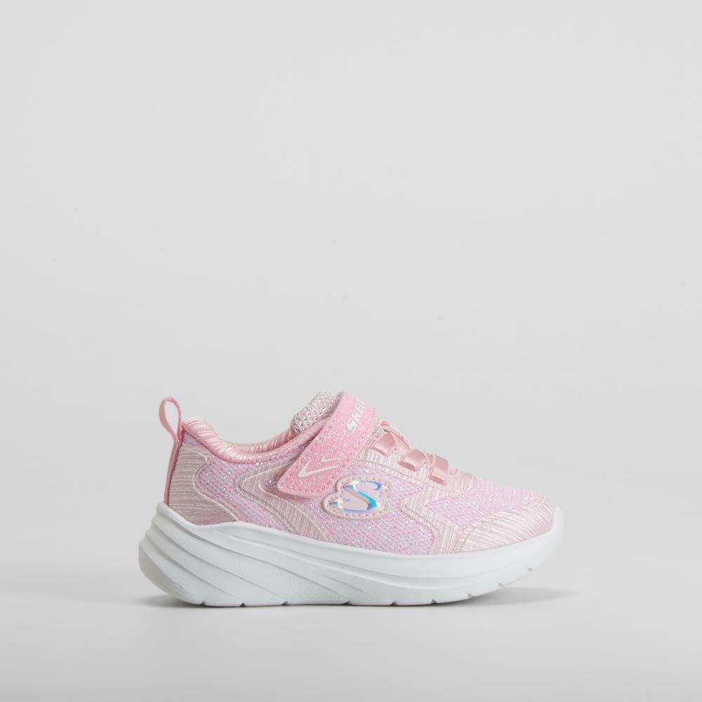 Zapatilla deportiva wave bebé rosa SKECHERS