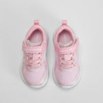 Zapatilla deportiva wave bebé rosa SKECHERS