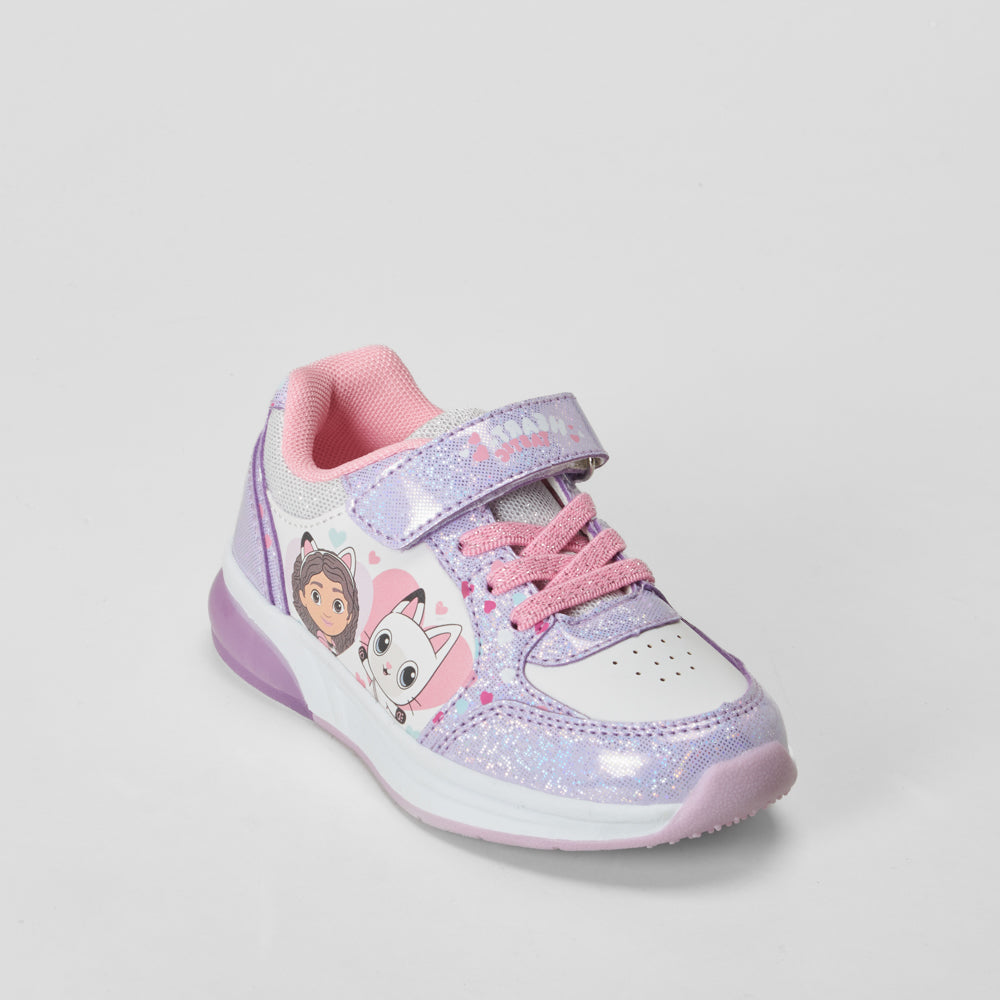 Zapatilla deportiva velcro morada GABBY