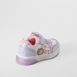 Zapatilla deportiva velcro morada GABBY
