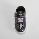 Deportiva luces con detalles negra KUROMI