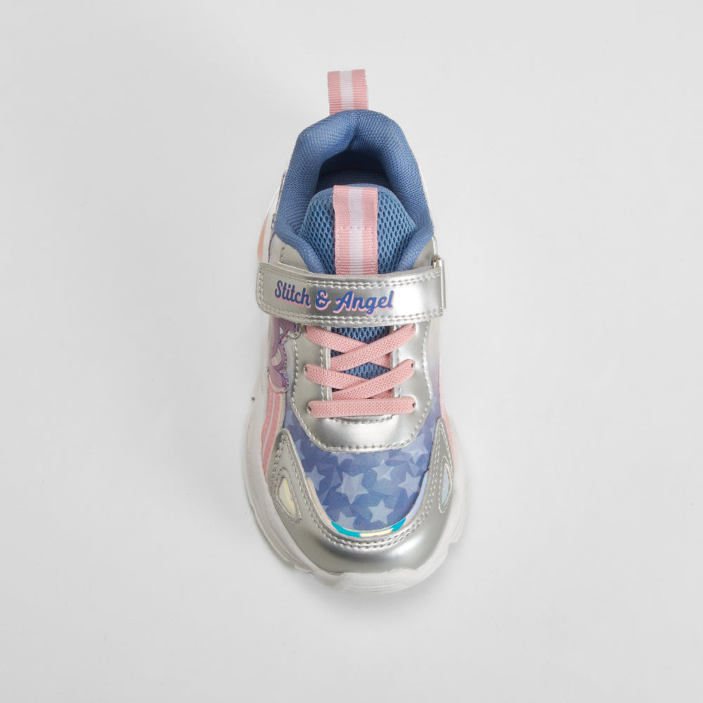 Deportiva luces con velcro multicolor STITCH