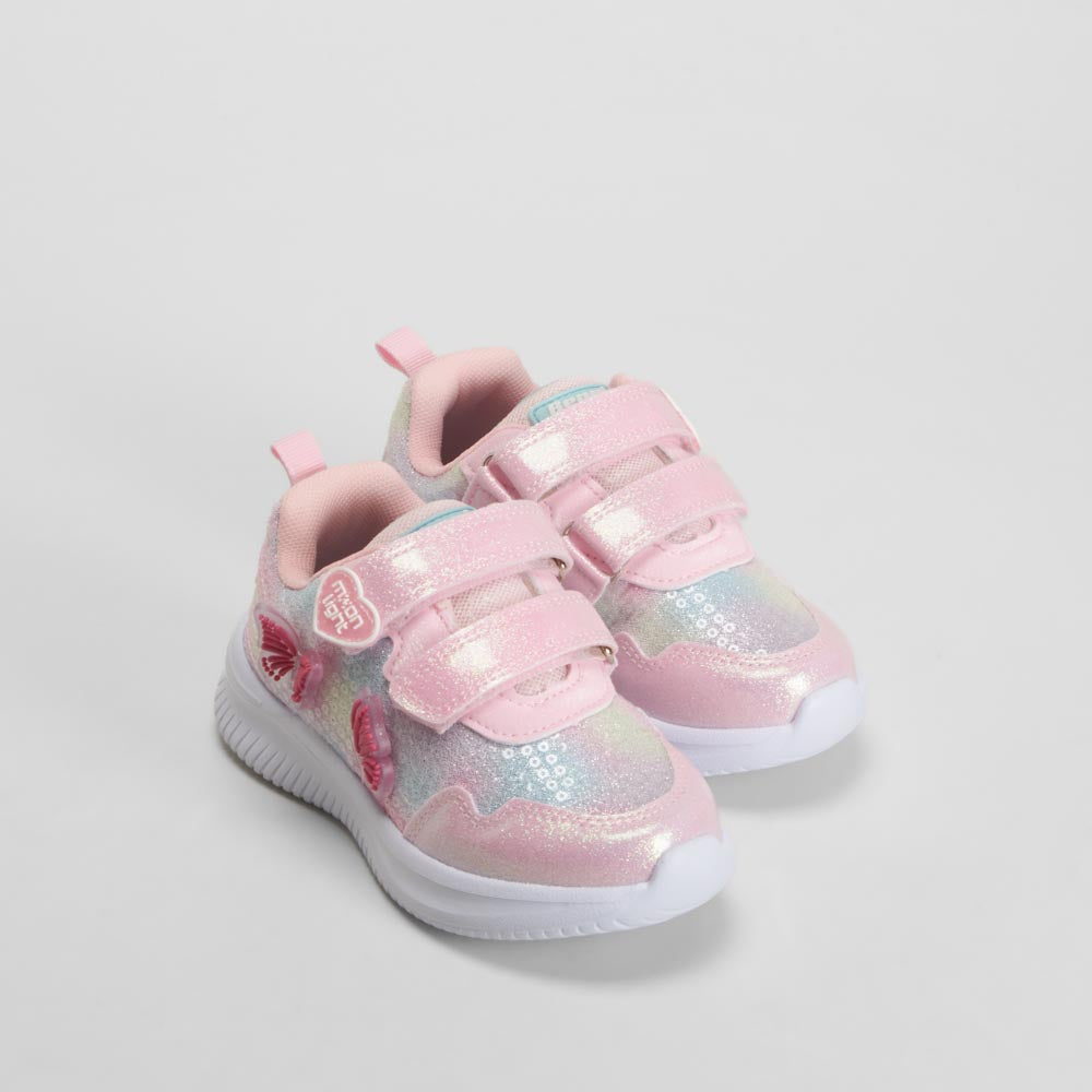 Zapatilla mariposa luces multicolor BEPPI