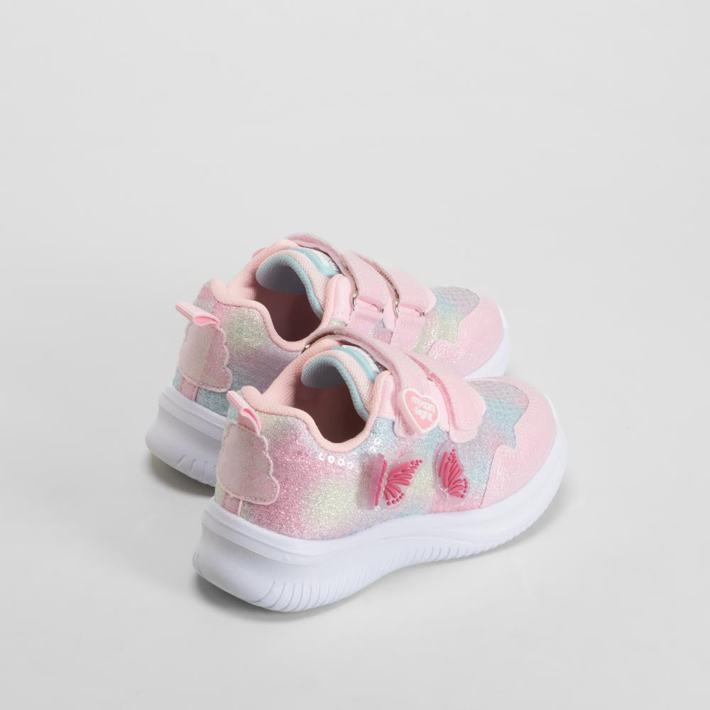 Zapatilla mariposa luces multicolor BEPPI