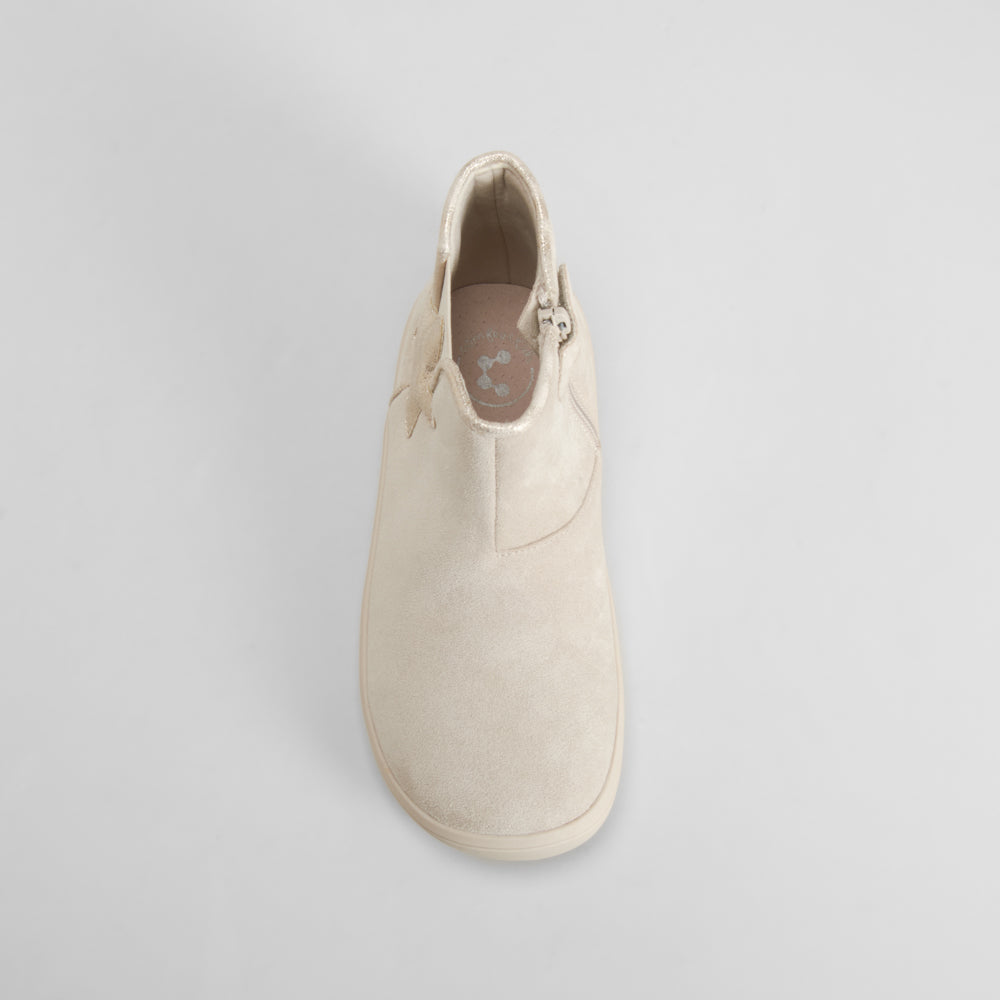 Botín chelsea barefoot beige COMFEET KIDS