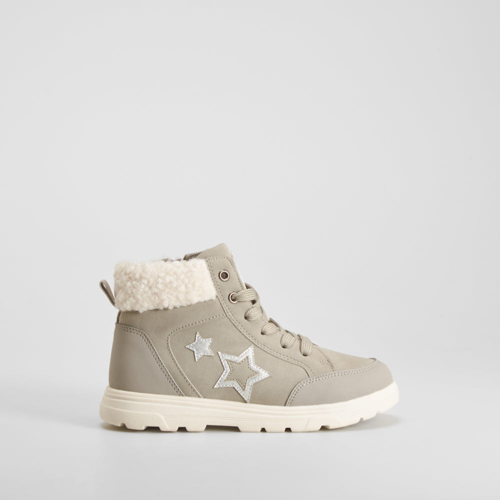 Botín pelo borrego beige COMFEET