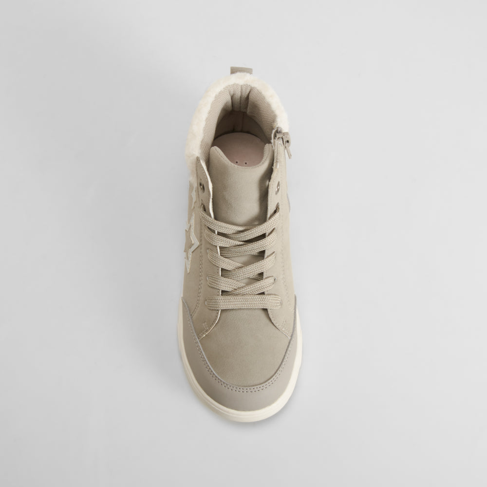 Botín pelo borrego beige COMFEET