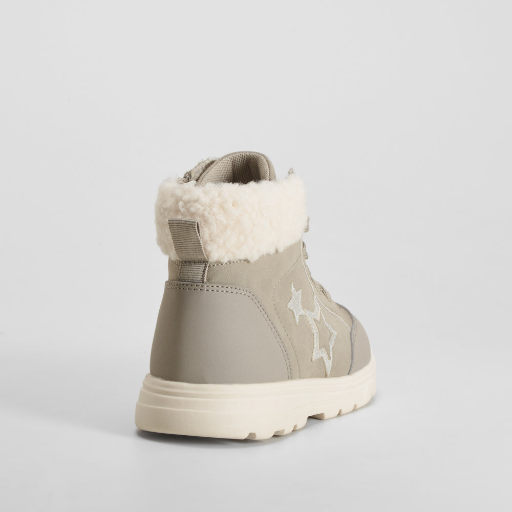Botín pelo borrego beige COMFEET