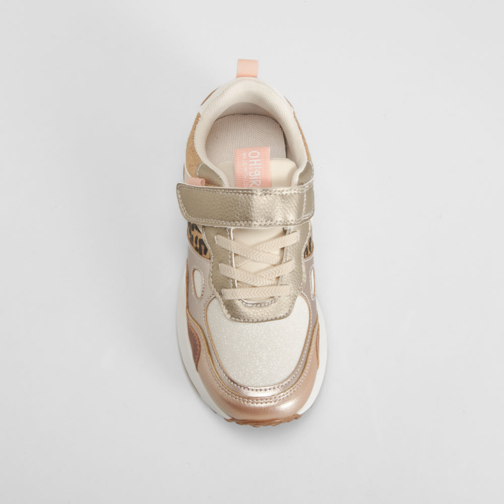 Retrojogging detalles animal print beige OH GIRL!