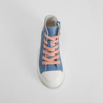Deportiva alta con cordones azul OH GIRL!