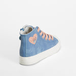 Deportiva alta con cordones azul OH GIRL!