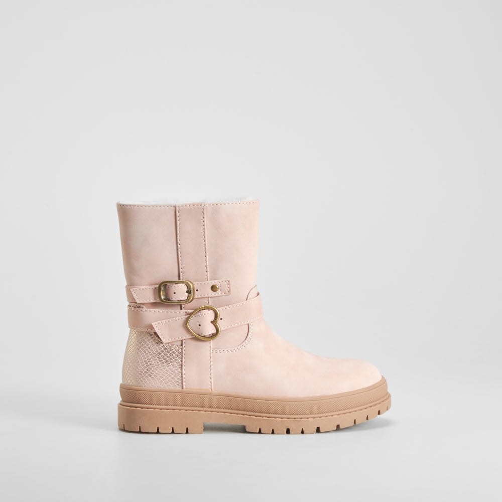 Bota hebillas rosa OH GIRL