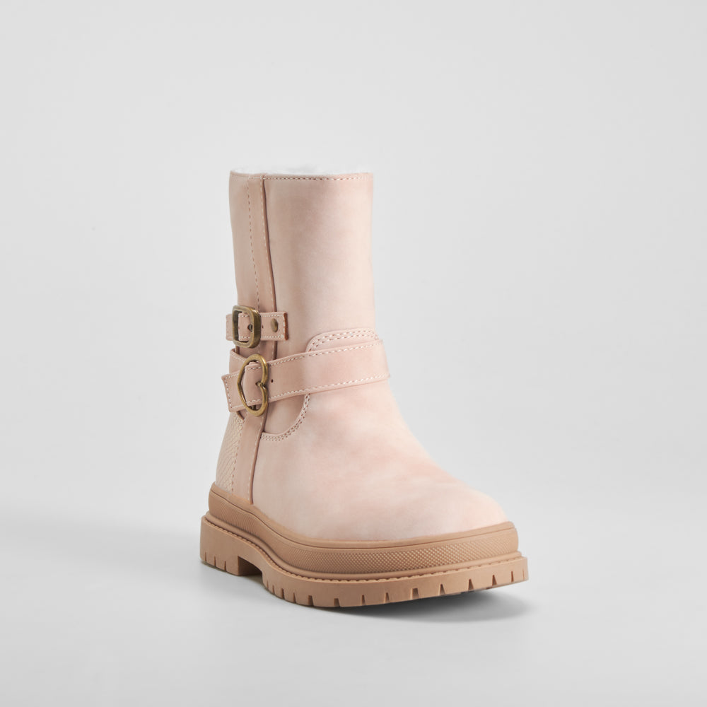 Bota hebillas rosa OH GIRL
