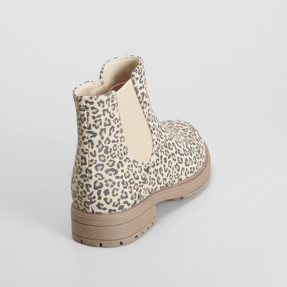 Botín chelsea animal print multicolor OH GIRL!