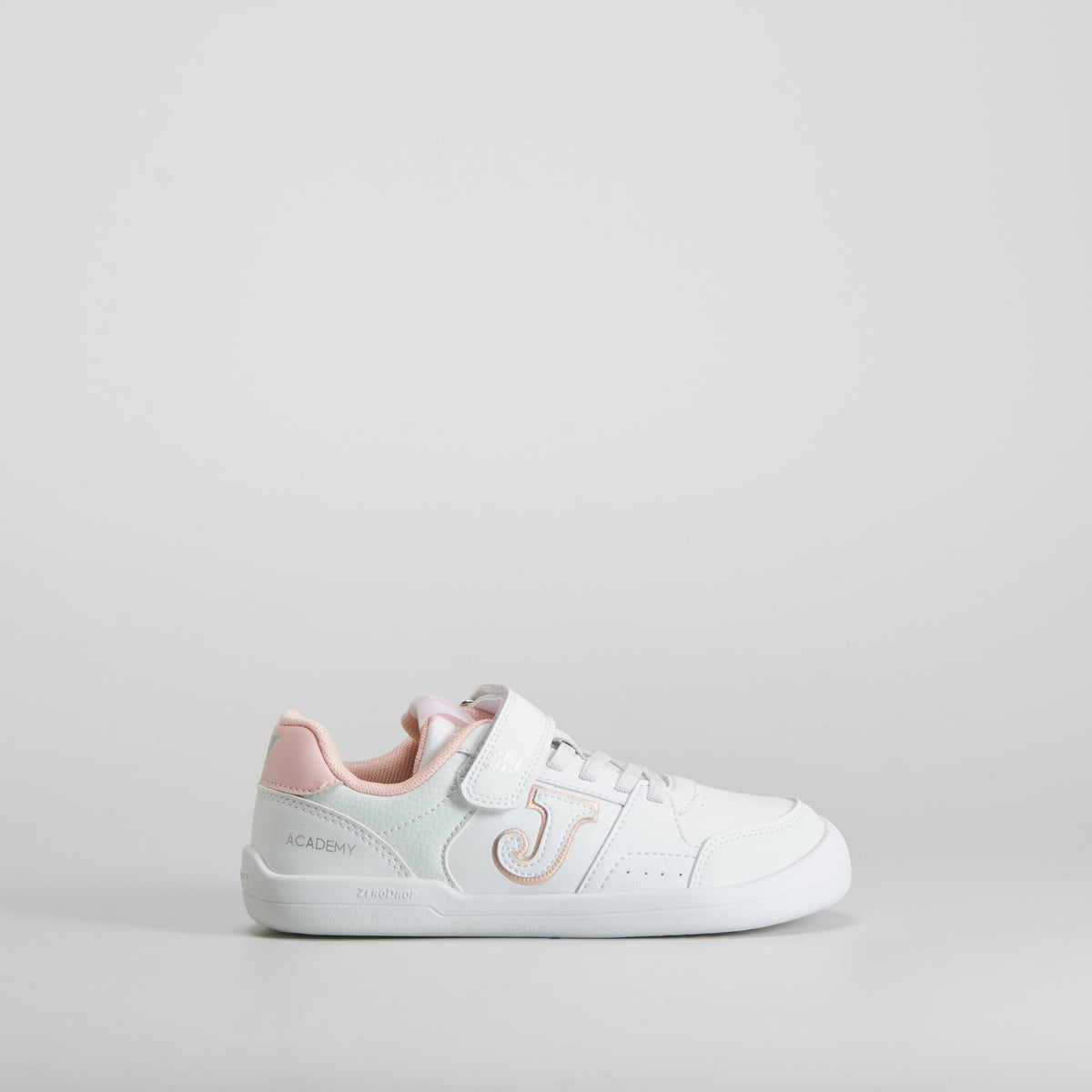 Zapatilla Academy JR barefoot velcro blanca JOMA