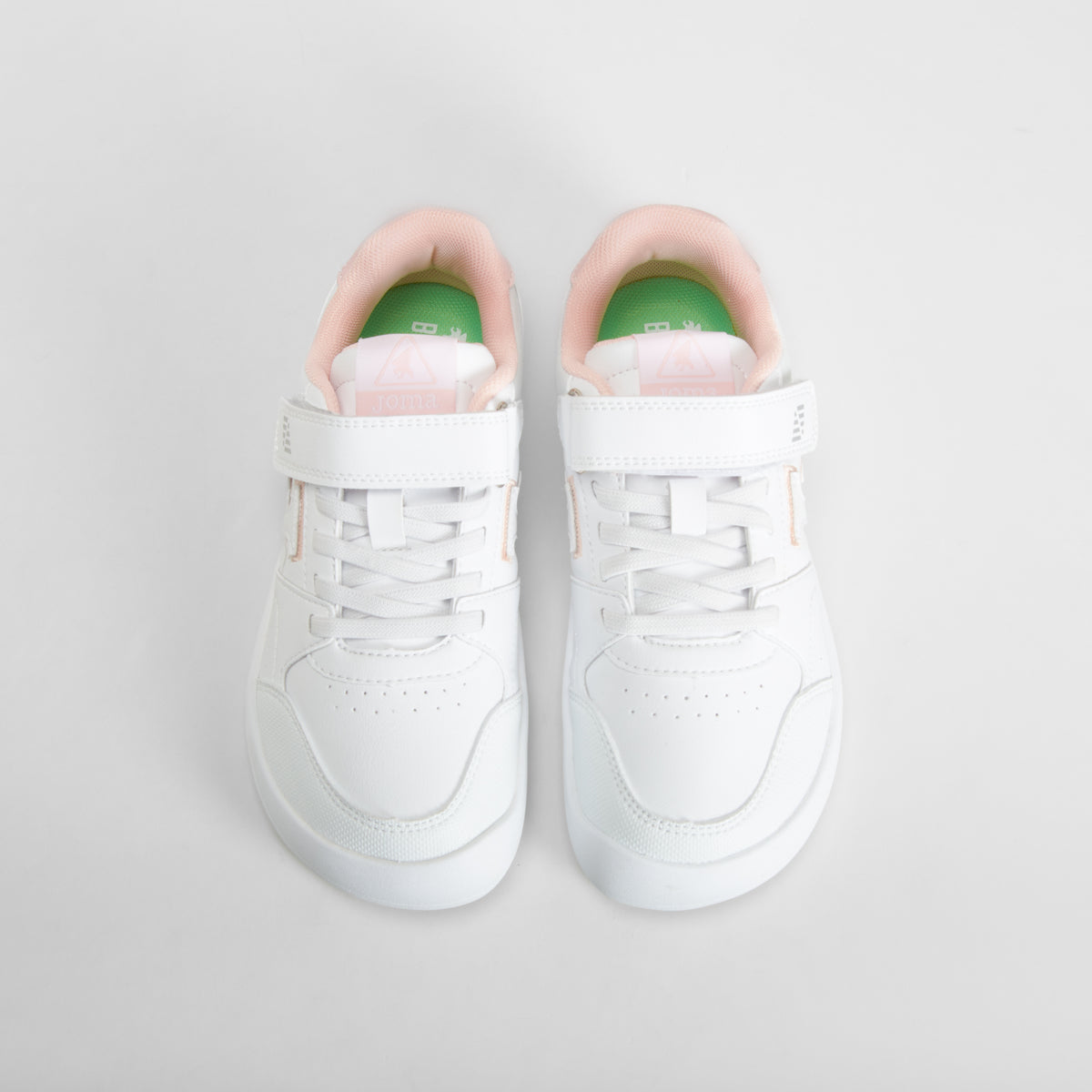 Zapatilla Academy JR barefoot velcro blanca JOMA
