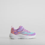 Deportiva Microspec Advance velcro morada SKECHERS