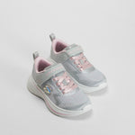 Zapatilla Wave 92 velcro gris SKECHERS