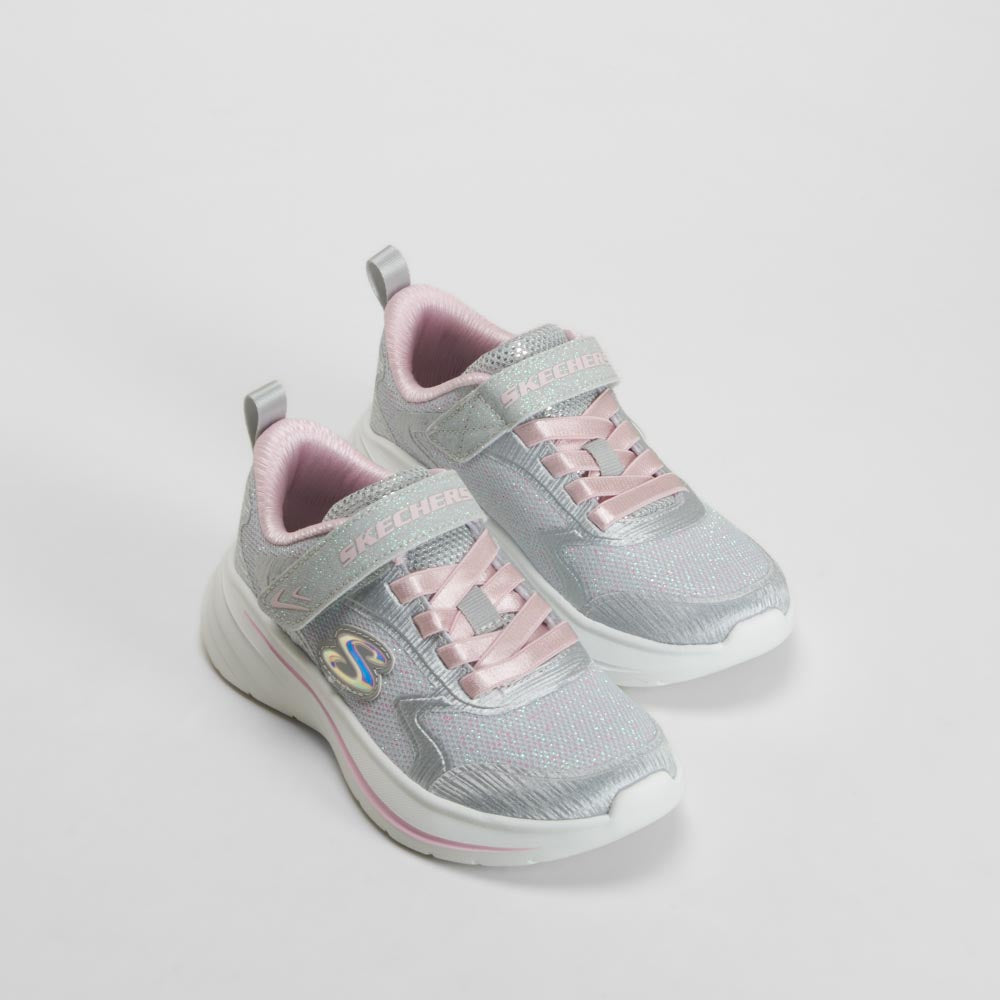 Zapatilla Wave 92 velcro gris SKECHERS