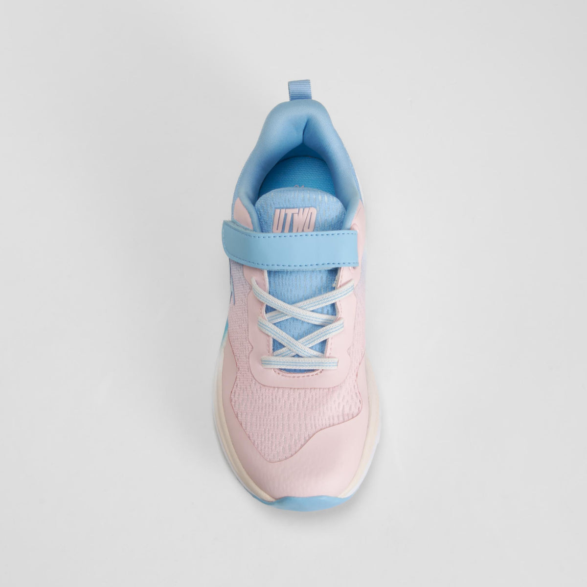 Zapatilla deportiva running velcro rosa UTWO