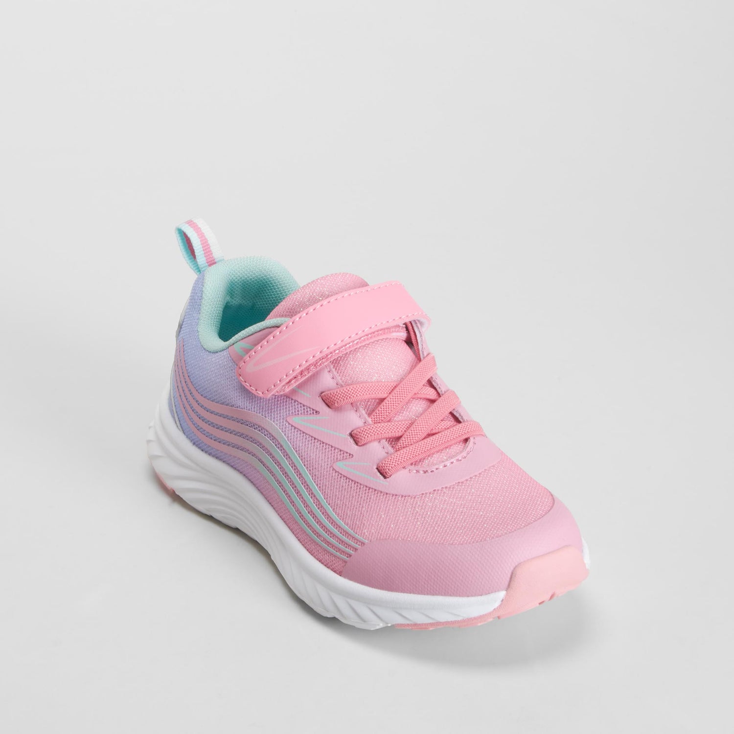 Zapatilla deportiva running brillo rosa UTWO