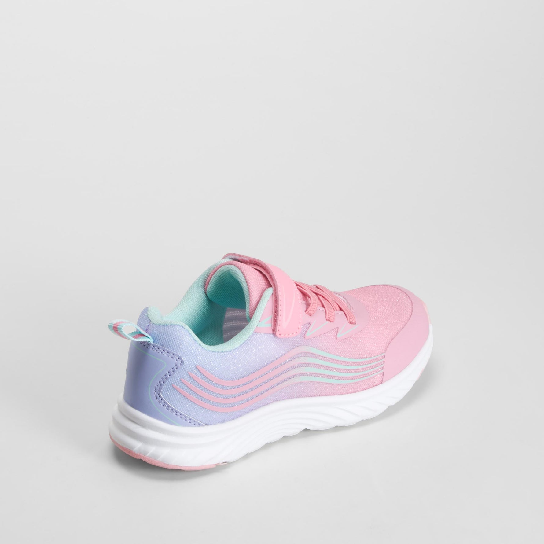 Zapatilla deportiva running brillo rosa UTWO