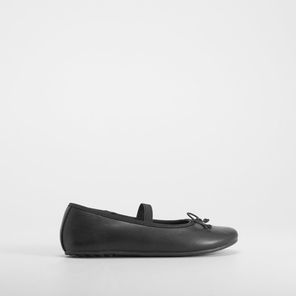 Bailarina barefoot lazo negra COMFEET KIDS