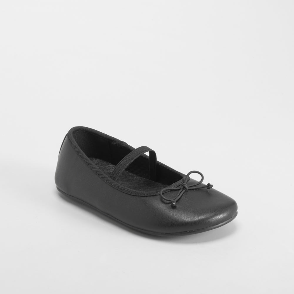Bailarina barefoot lazo negra COMFEET KIDS