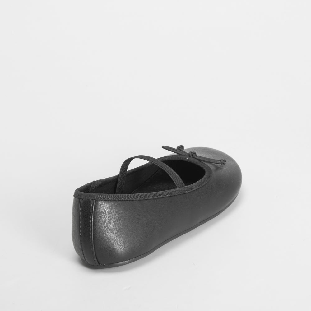 Bailarina barefoot lazo negra COMFEET KIDS