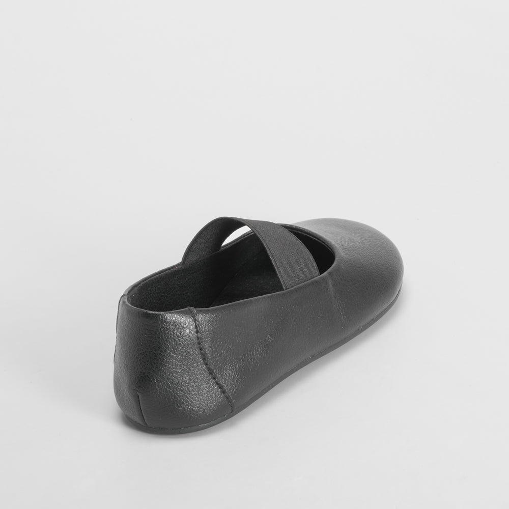Merceditas barefoot negra COMFEET KIDS