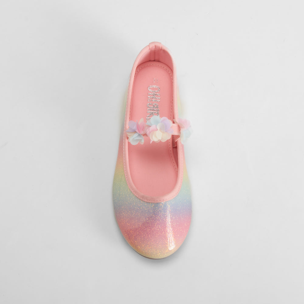 Bailarina con brillo y flores multicolor OH GIRL!