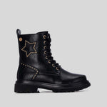 Bota militar negra OH GIRL