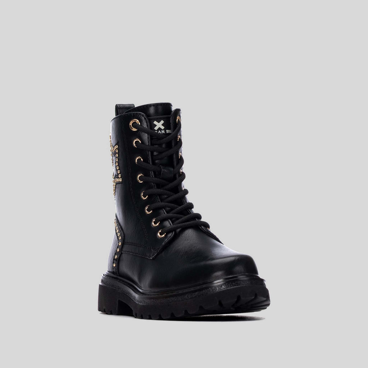 Bota militar negra OH GIRL