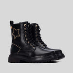 Bota militar negra OH GIRL