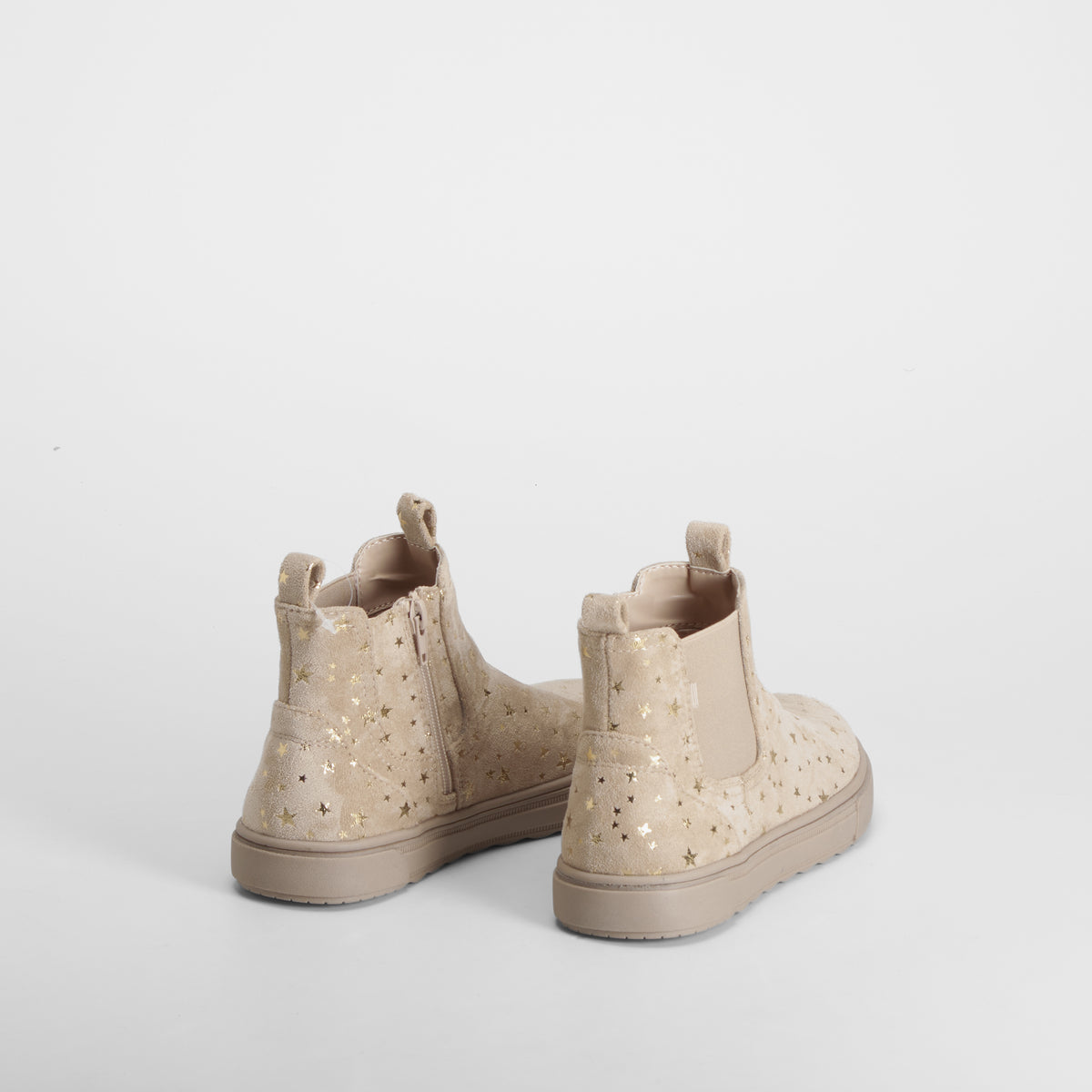 Botín elástico estrellas fantasía beige OH GIRL!