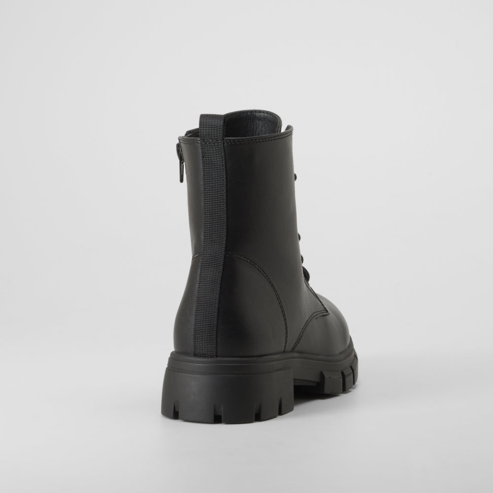 Bota militar negra OH GIRL
