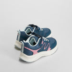 Deportiva running brillo velcro azul UTWO